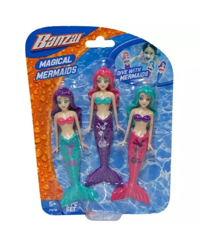 Banzai magical mermaids pack - magical, 3