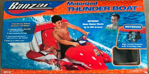 Banzai motorized thunderboat - motorized,