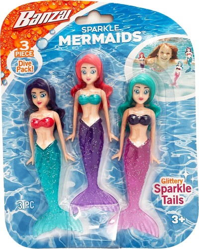 Banzai piece sparkle mermaid - 3,