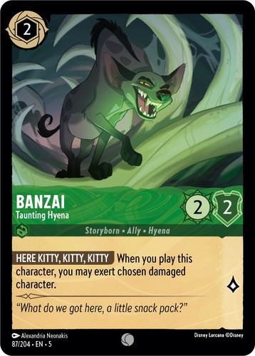 Banzai taunting hyena 5 - banzai,