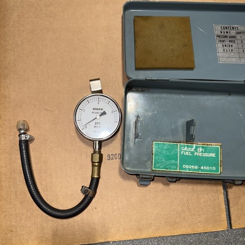 Banzai fuel pressure gauge - fuel,