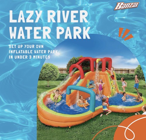 Banzai inflatable lazy river - banzai,