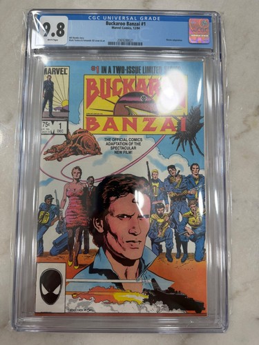 Buckaroo banzai cgc 9 - banzai, 9.8