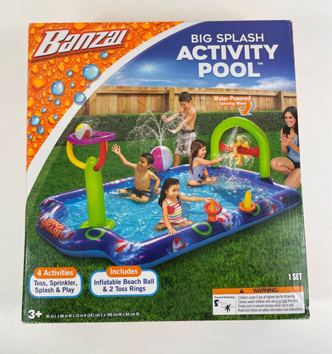 Banzai big splash inflatable - splash,