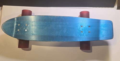 Vtg 70s aluminum skateboard - 70s,