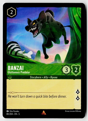 Banzai gluttonous predator - banzai,