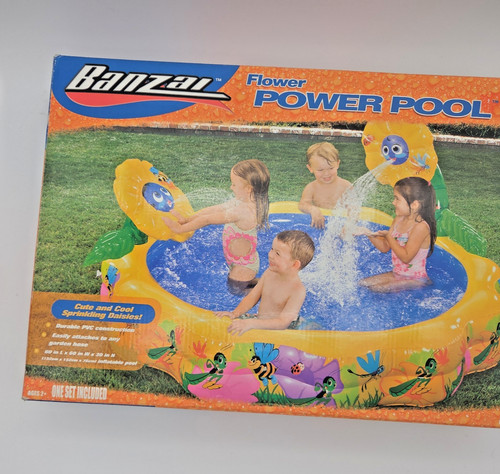Banzai flower power inflatable - power,