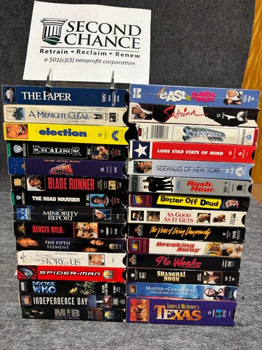 Lot vintage vhs movies - lot, 29
